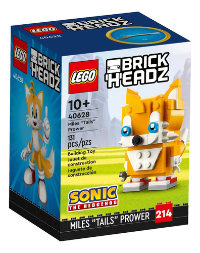 Lego Brick Headz Miles Tails Prower Sonic 40628 - 131 unidades