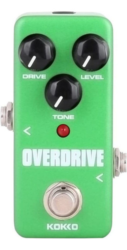 Guitarra Bajo Mini Efectos Pedal Over Drive Overdrive