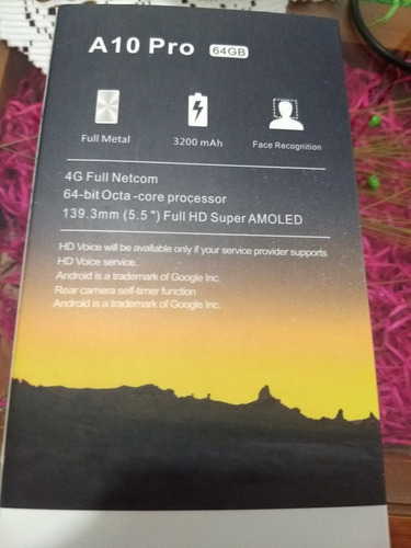 Celular Samsung A 10 Pro Liberado 64 Gb Octa Core 