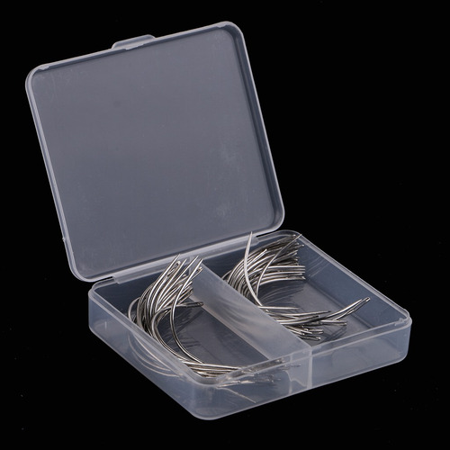 2x 50x C Agujas Curvas Coser Reparación De Tapicería