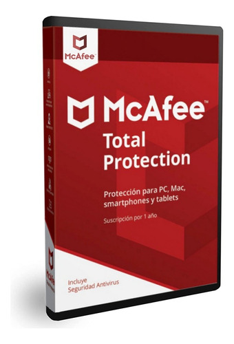 Mcafee Total Protection/5 Dispositivos/1 Año