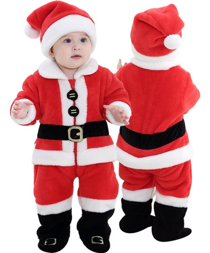 Disfraces De Papá Noel Unisex For Bebé, Ropa De Vestir
