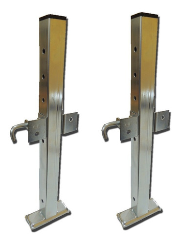 2 Patas Estabilizadoras P/ Trailer Zincadas Ref. Env Gratis
