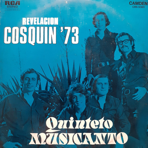 Vinilo Quinteto Musicanto (revelacion Cosquin 73)