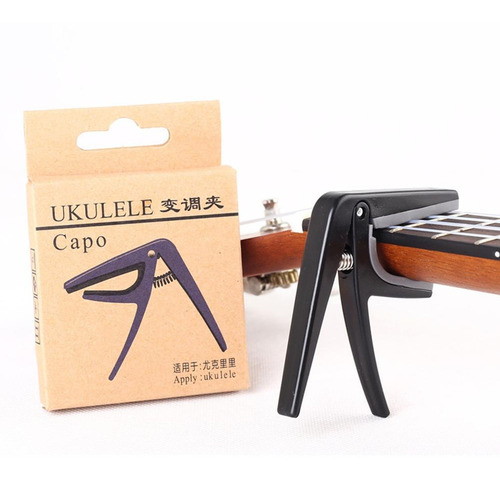 Capo Profesional Para Ukulele Super Oferta 