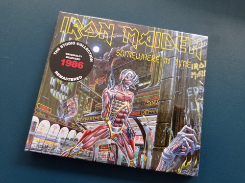Iron Maiden Somewhere In Time Cd, Album, Digipak
