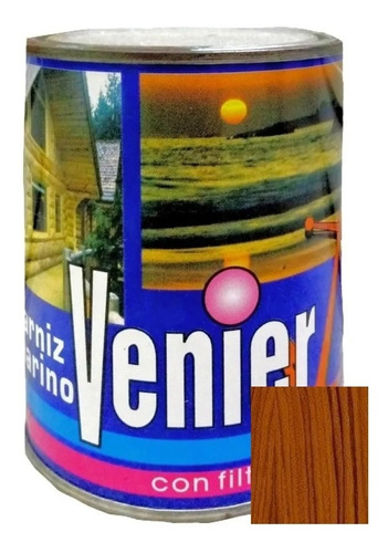 Barniz Marino Caoba Venier Brillante Solo Envio 10 Lt