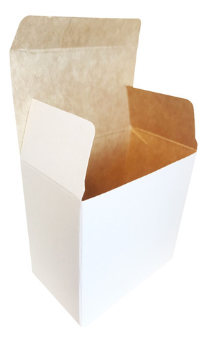 Caja Para Jabón Jab5 X 100u Packaging Blanco Madera