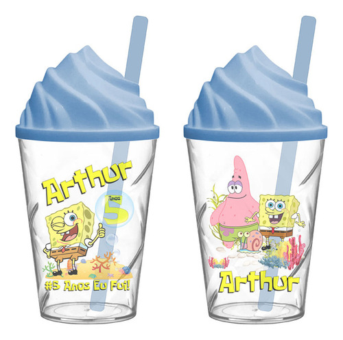 95 Copo Twister Personalizado Bob Esponja B330 0024