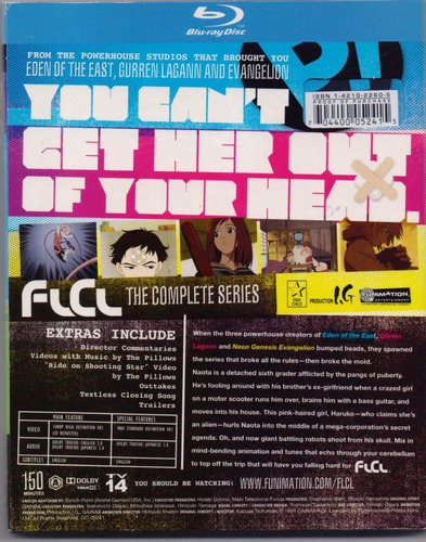 Flcl Coleccion Completa Serie Tv Discos Blu-ray