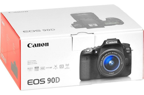 Imagen 8 de 8 de Camara Profesional Canon 90d 4k 18.55mm 32,5mpx Wifi 11 Fps