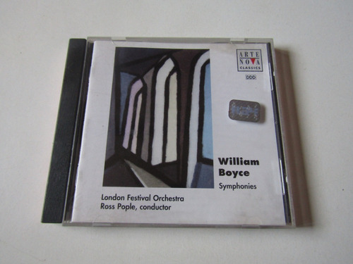 William Boyce Sinfonias Arte Nova -bmg 1995 Impecable.