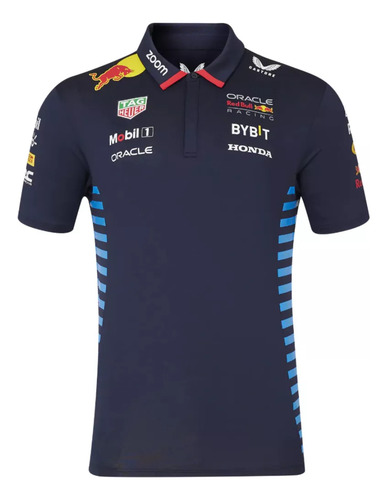 Playera Polo Formula 1 Red Bull Racing Team 2024 Hombre
