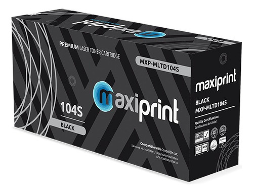 104 Toner Maxiprint Full Rendidor Y Un Exelente Precio