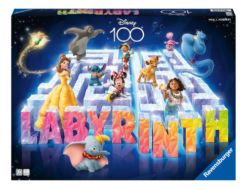 Ravensburger Labyrinth Disney 100 Aniversario Fácil De Apr