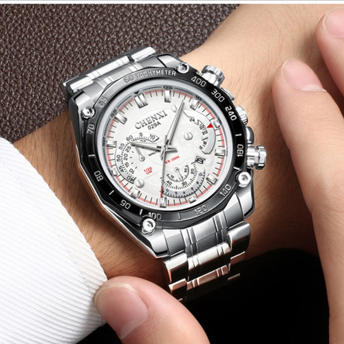 Reloj Deportivo De Moda Chenxi Luminous Calendar