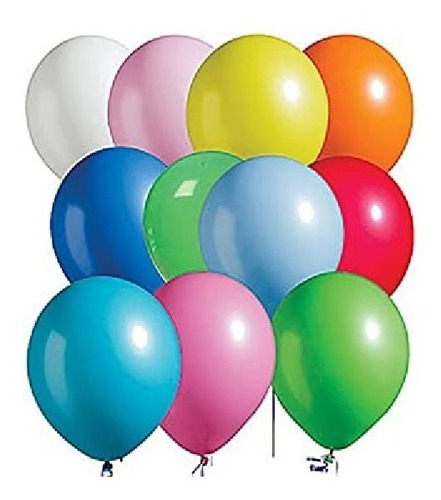 Globo Látex Mate Pack 50 Globos R12 (6 Paquetes)