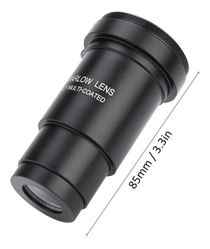 Multi-revestido 1,25 5x Lente Barlow M42 Rosca Para 31,7mm T