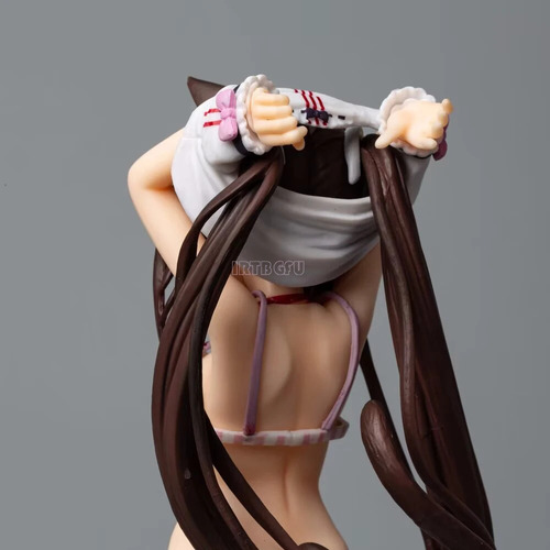 Brinquedo De Boneco De Ação De Anime Nekopara Chocola Plum D