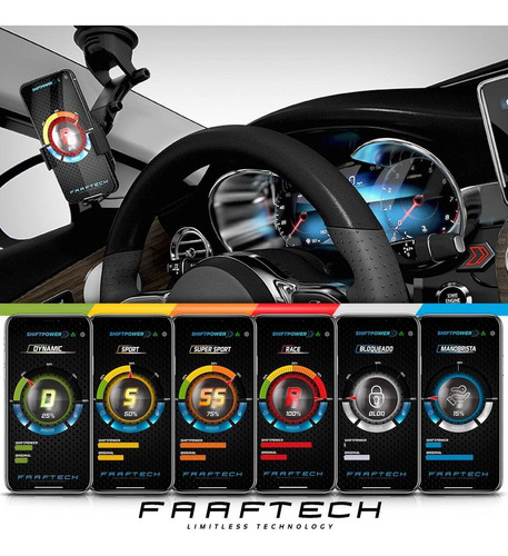 Módulo Acelerador Shiftpower Bluetooth Sandero 06 A 12 13 14