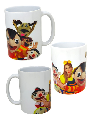 Taza Dulcero Para Cafe Fiesta Bely & Beto