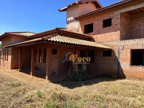 Chácara Com 2 Dormitórios À Venda, 1048 M² Por R$ 525.000,00 - Morada Dos Pássaros - Itatiba/sp - Ch0063