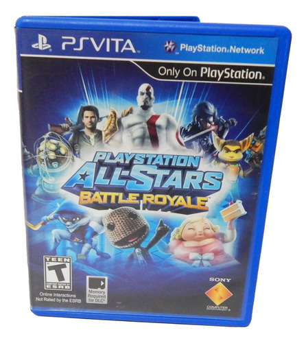 Playstation All Stars Battle Royale Psvita Vita Trqs