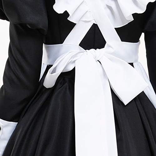 Miccostumes, Uniforme De Sirvienta Clásico Para Mujer, Vesti
