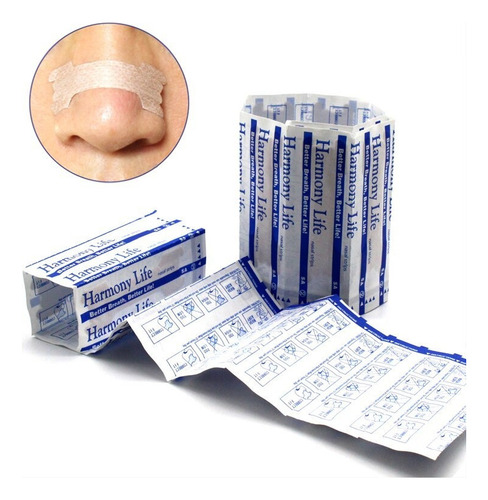 100pcs Parche Nasal Harmony Life Buen Sueño