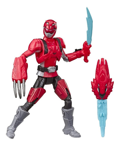 Figura Power Rangers Beast Morphers Red Ranger Fury Mode