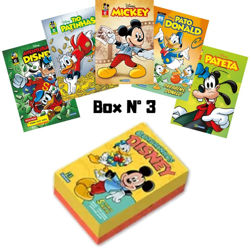 Box Especial 5 Novas Edições Lançamento Disney 2019 Nº 3