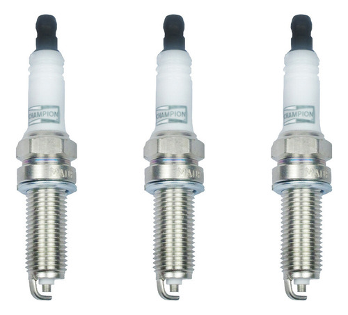 Set 3 Bujías Cobre Champion Fortwo 3 Cil 1.0l 2008_2018