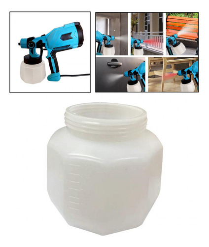 3 Paint Sprayer Container Paint Tank Replacement 1000ml