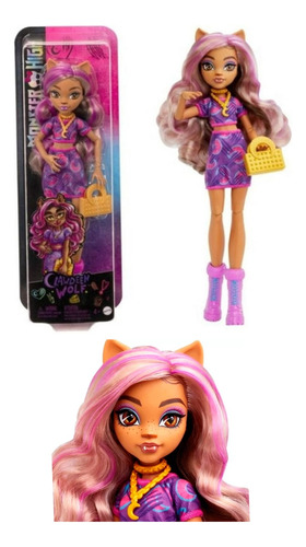 Muñeca Monster High Clawdeen Wolf 