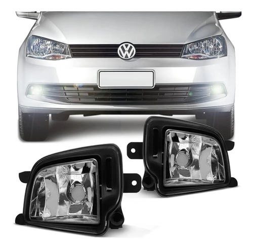 Juego Faros Auxiliar Antiniebla P/ Gol Trend - Voyage 2013 2014 2015 16