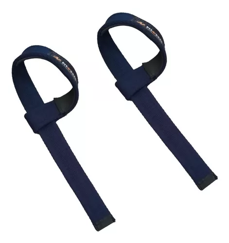 Par Cintas Agarre Powerlifting Straps Cross Gym Fitnesas