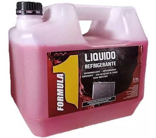 Refrigerante Formula One Rojo Semi Sintetico 5l - Formula1