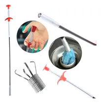Comprar Limpiador De Tuberias Lavabos Destapa Caños Flexible Movible