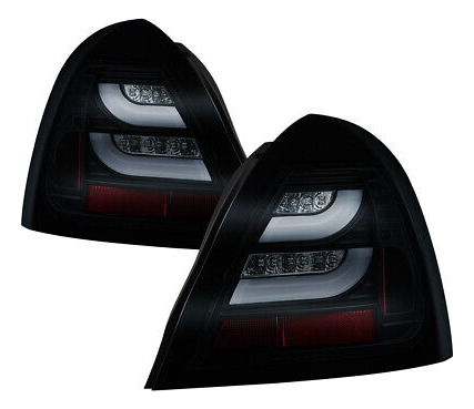 Fit 04-08 Pontiac Grand Prix Black Smoke Led Tail Lighs  Jjd