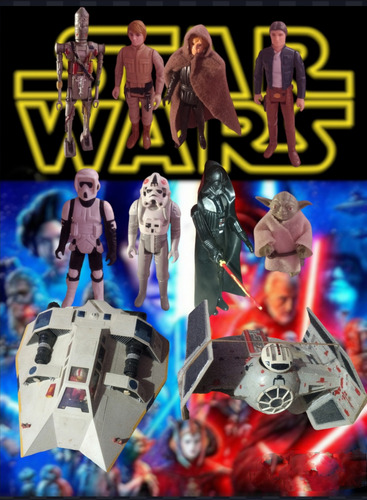 Star Wars Figuras De Acción Colección Vintage 