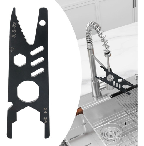 Llave De Fregadero Multifuncional, Herramienta De Plomería,