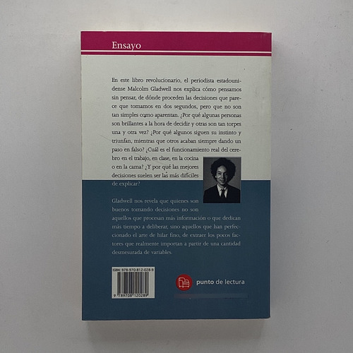 Blink: Inteligencia Intuitiva - Malcolm Gladwell