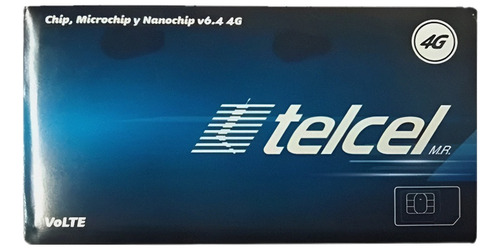 Chip Telcel Lada Veracruz 229 Actualizado 3g  4g
