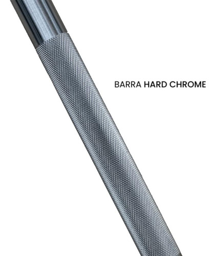Barra Montada Reta Emborrachada - Elite 30kg Musculação