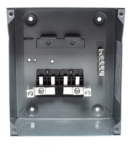 Centro De Carga Square 4 Pastillas Empotrar Qod4f Gris Oscuro