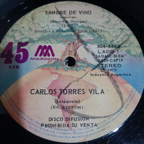 Simple Carlos Torres Vila Sangre De Vino Microfon G C1