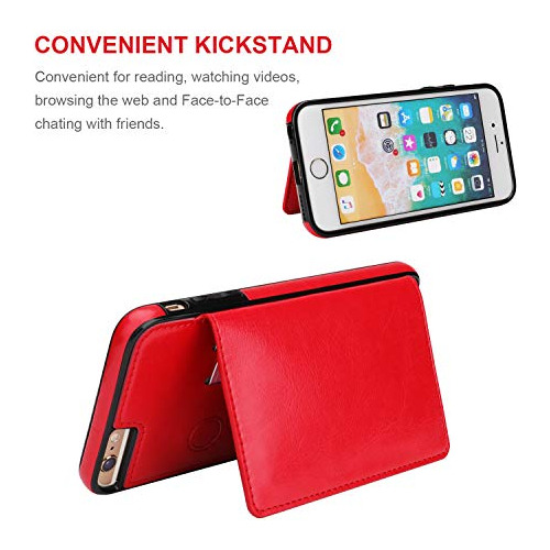Funda Cartera Para iPhone 6 Plus iPhone 6s Plus iPhone 6/-02