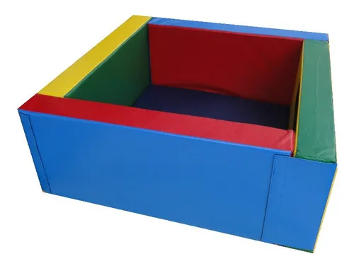 Piscina De Pelotas 120x120x40x10 Cm Piso Tela Cuotas sin inter s