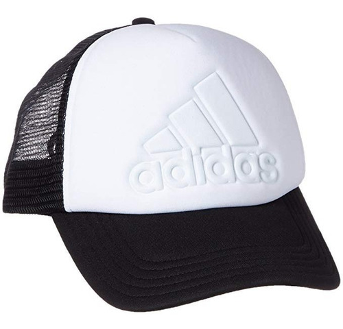 Imagen 2 de 6 de Gorra Cachucha adidas Tipo Trucker Blanca