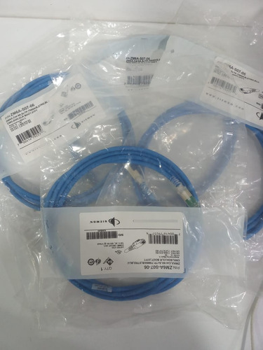 Siemon Zm6a-s07-06 Patch Cord Color Azul 7ft (2mts.)